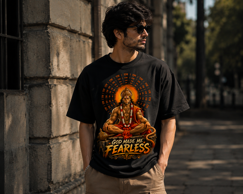 LORD HANUMAN MOTIVATIONAL TSHIRT